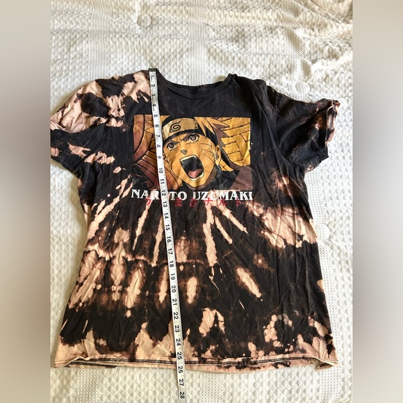 Bleach Dyed/Naruto/T-Shirt/Size L - Picture 10 of 11